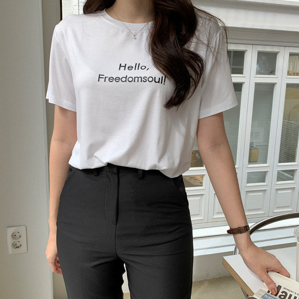 프리덤 베이직 반팔 티셔츠